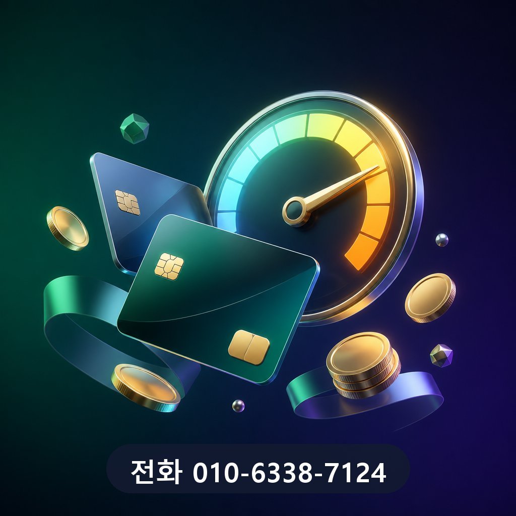 카드깡 대표 이미지 · 문의 010-6338-7124